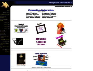 recognitionadvisors.com screenshot