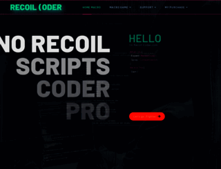 recoil-coder.com screenshot