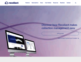 recollect.net.au screenshot