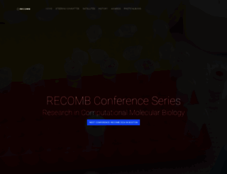 recomb.org screenshot