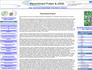 recombinant-protein-dna.org screenshot