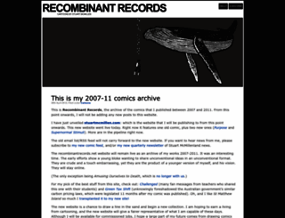 recombinantrecords.net screenshot