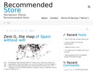 recommendedstore.com screenshot