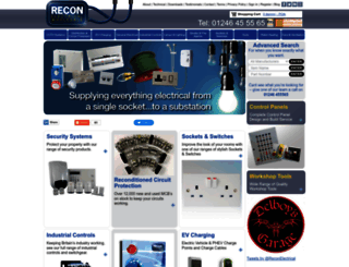 reconelectrical.co.uk screenshot