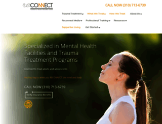 reconnectcenter.com screenshot