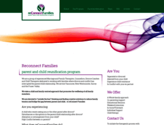 reconnectfamilies.com screenshot