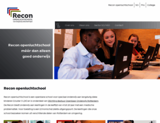 reconvalescentenschool.nl screenshot