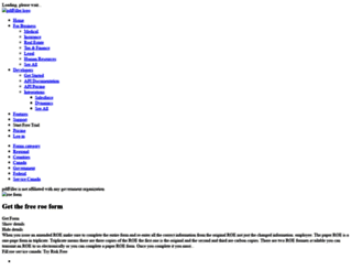 record-of-employment-form.pdffiller.com screenshot