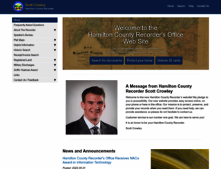 recordersoffice.hamilton-co.org screenshot