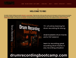 recordingbootcamp.com screenshot