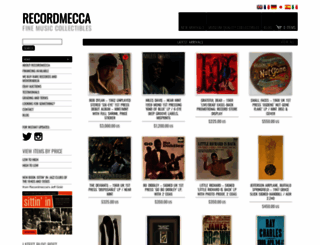 recordmecca.com screenshot