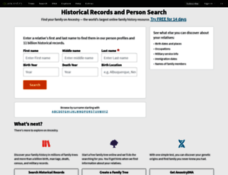 records.ancestry.com screenshot