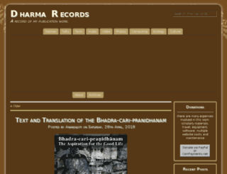 records.photodharma.net screenshot