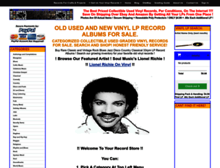 recordsalbums.com screenshot