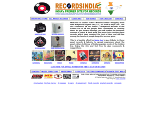 recordsindia.com screenshot