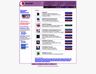 recosoftcorporation.com screenshot