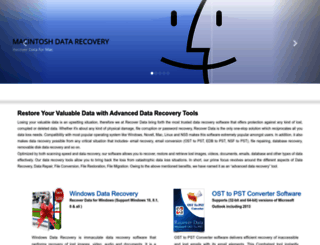 recoverdatatools.com screenshot