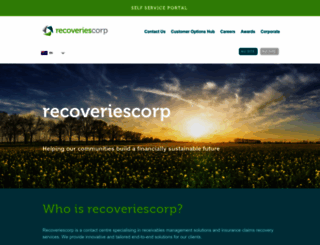 recoveriescorp.com.au screenshot