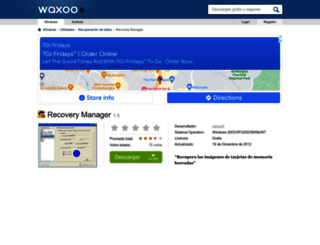 recovery-manager.waxoo.com screenshot
