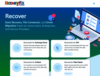 recoveryfix.com screenshot