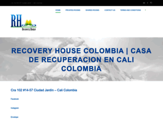 recoveryhousecolombia.com screenshot