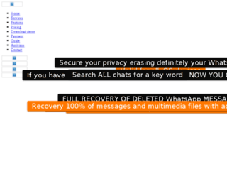 recoverymsg.com screenshot