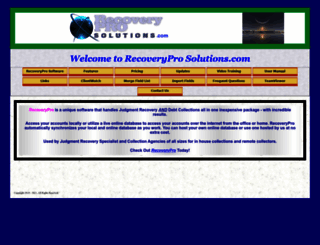 recoveryprosolutions.com screenshot