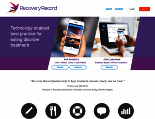 recoveryrecord.com screenshot