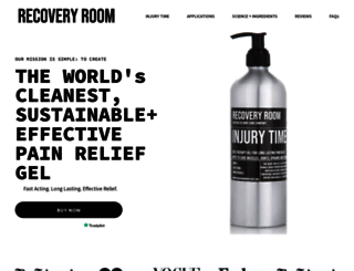 recoveryroombodycare.com screenshot
