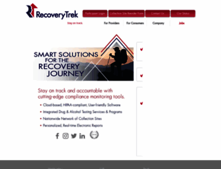 recoverytrek.info screenshot