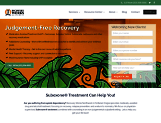 recoveryworksnw.com screenshot