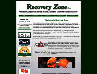 recoveryzone.biz screenshot