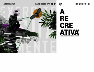 recreativa.com.br screenshot