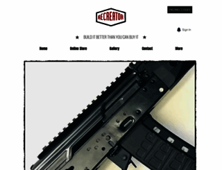 recreatorblanks.com screenshot