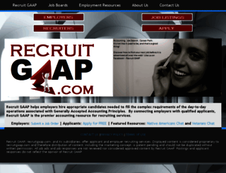 recruitgaap.com screenshot