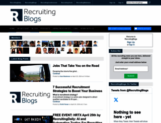 recruitingblogs.com screenshot