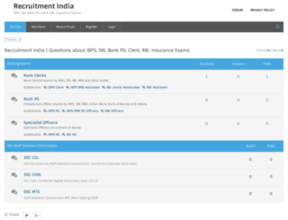 recruitment-india.net screenshot
