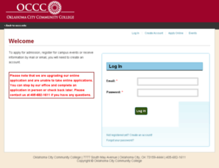 recruitment.occc.edu screenshot