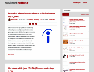 recruitmentmatters.nl screenshot