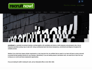 recruitnow.net.au screenshot