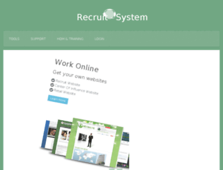 recruitsystem.com screenshot