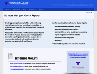 recrystallize.com screenshot