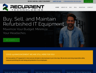 recurrent.com screenshot