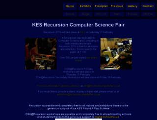 recursioncomputerfair.co.uk screenshot