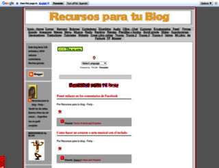 recursosparatublog.blogspot.com screenshot