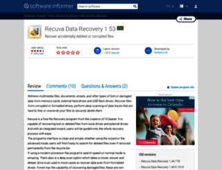 recuva-data-recovery.informer.com screenshot