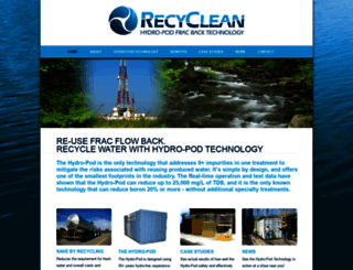 recycle-frac-water.com screenshot