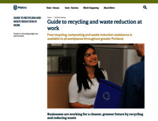 recycleatwork.org screenshot