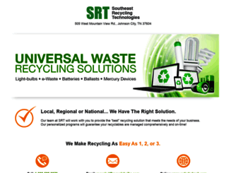 recyclebulbs.com screenshot