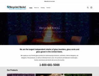 recycled-rocks.com screenshot
